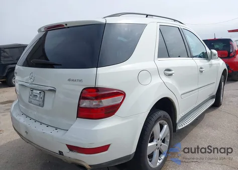 2011 Mercedes-Benz Ml 350 4Matic z USA, uszkodzony, nr VIN 4JGBB8GB7BA744891